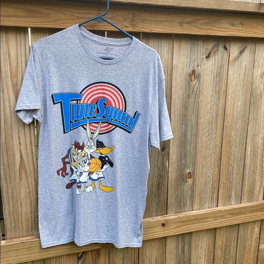 Gray Tune Squad Graphic T-Shirt